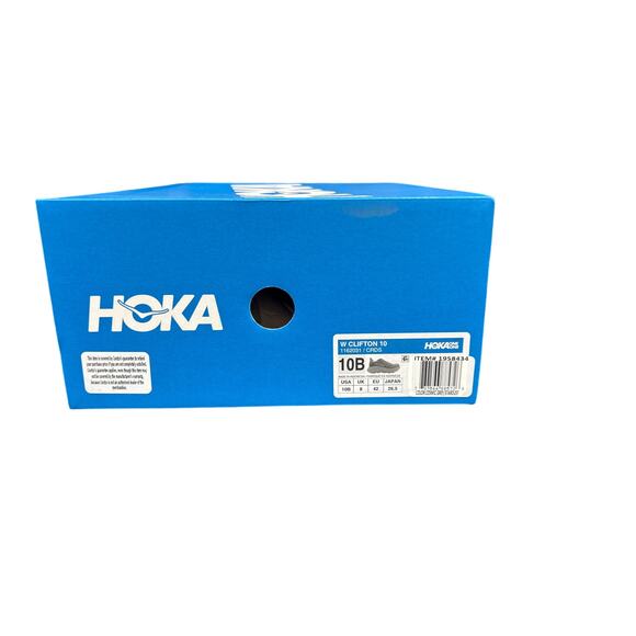 New In Box Hoka W Clifton 10 Womens Size 10B Cosmic Gray Stardust Athletic Shoes - Picture 4 of 6
